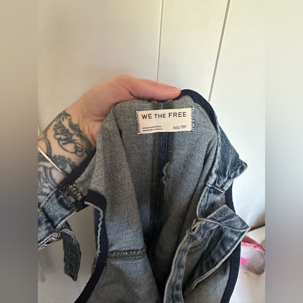 NWT Free People We The Free High Roller Shortall - Picture 6 of 8